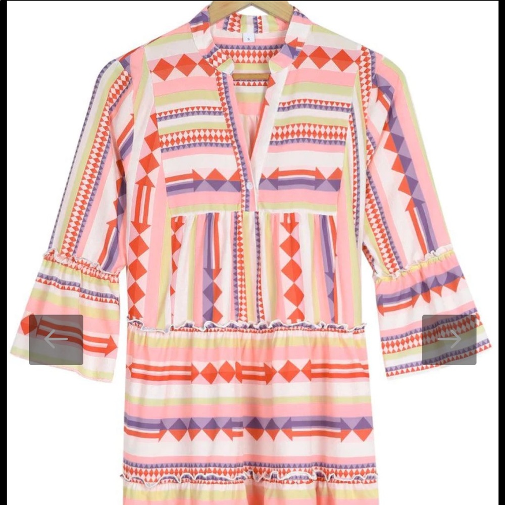 Boho Trendy Comfortable Dress - Picture 2 of 6